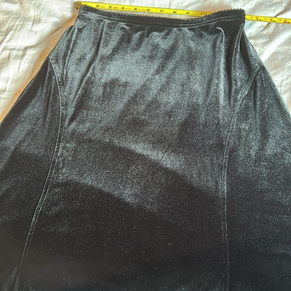 J. Jill XSP Stretch Velvet Skirt - Picture 6 of 11